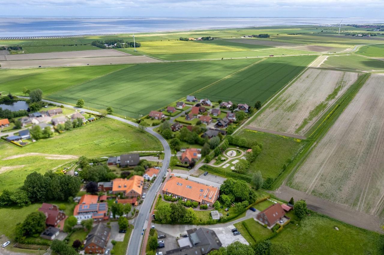 Gulfhof Butendiek - Ferienapartments Neuharlingersiel Eksteriør bilde